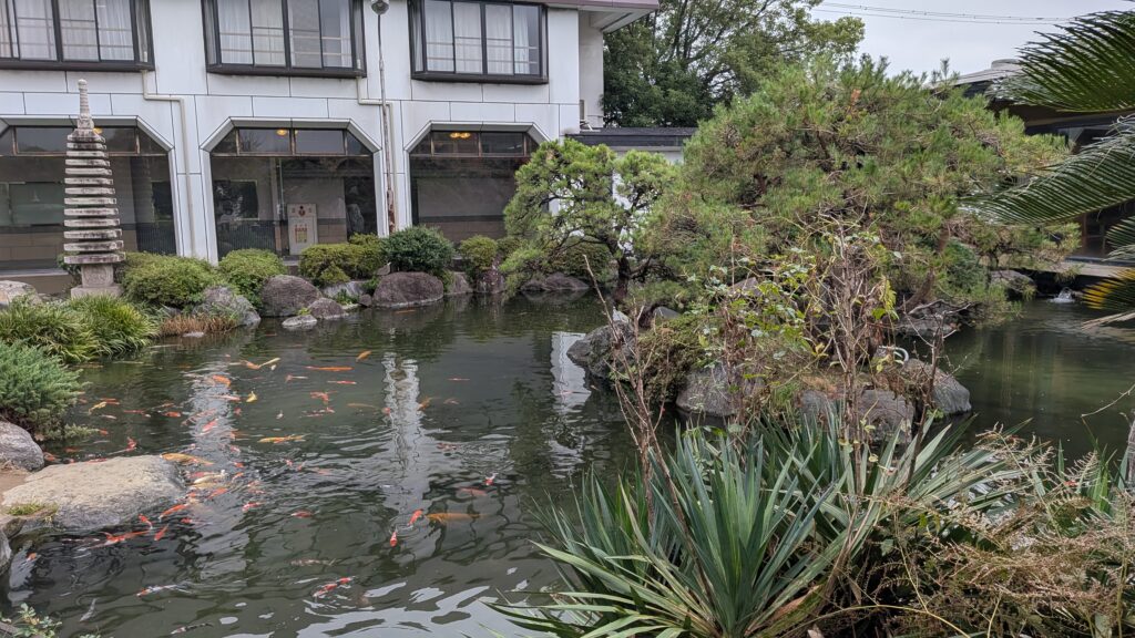 ホテル石庭 山梨 庭